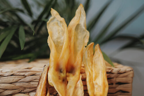 rabbit ears dog treats, grain free dog chews, hypoallergenic treats, Hairless Rabbit Ears